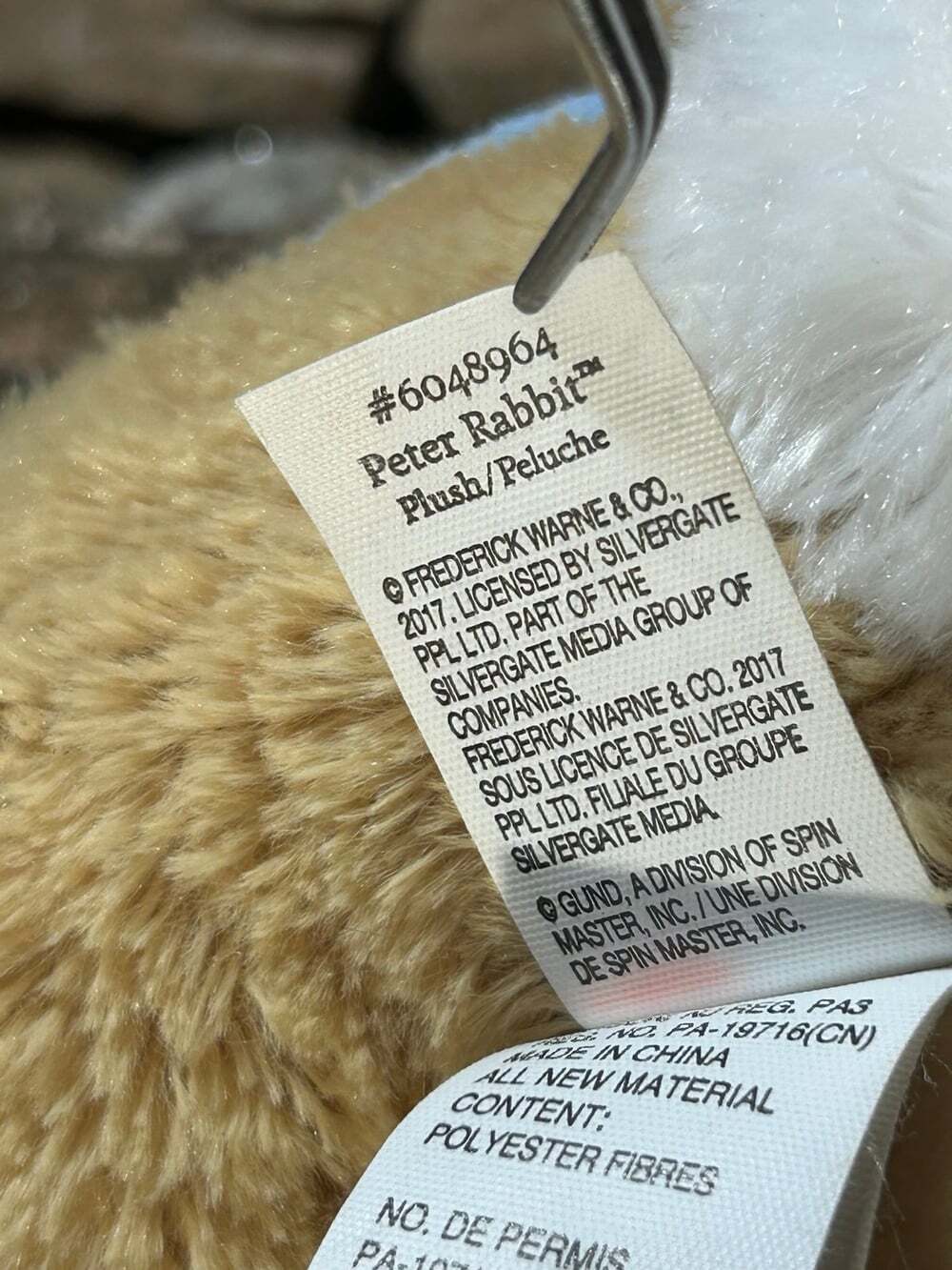 GUND Peter Rabbit plush - Picture 5 of 6